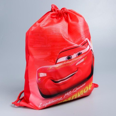 A bag for shoes 420 x 350 mm, cars (soft polyester, density 210d)-4