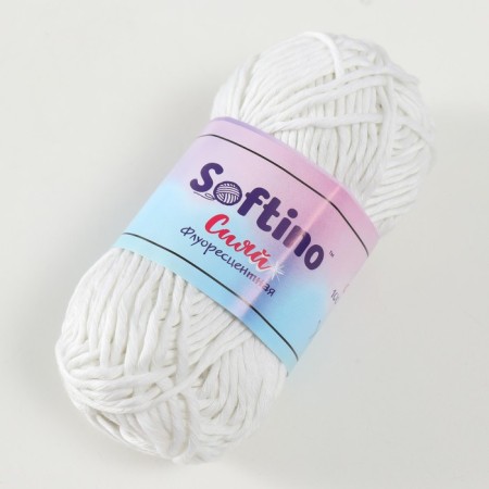 Glass luminous 100% Lavsan "SHIAI" 50 g 50 m white-1