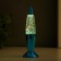 Lumber "Blue Rocket" LED, lava, sparkles, from batteries 3xlr44 19 cm Risalux