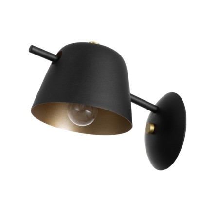 Bras "Firs" E27 40W black and gold 15x28x22 cm