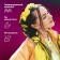 Zumba Kanecalon is monophonic, corrugated, 60 cm, 100 g, bright yellow color (#ay41)