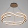 Origi lamp LED 264W 3000-6000K Black-gold 60x60x10-110 cm