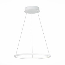 Suspension lamp ST LUCE. ST603.543.22. 1x22 W, LED, 4000K, 1430 LM, 40x40 cm, white color