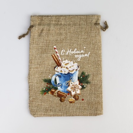 A bag of thermonacle "warm holidays", 13 x 18 cm +/- 1.5 cm, New Year-2