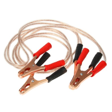 Nova Bright launch wires, 300 A, with transparent insulation, in a bag, 2.5 m-1