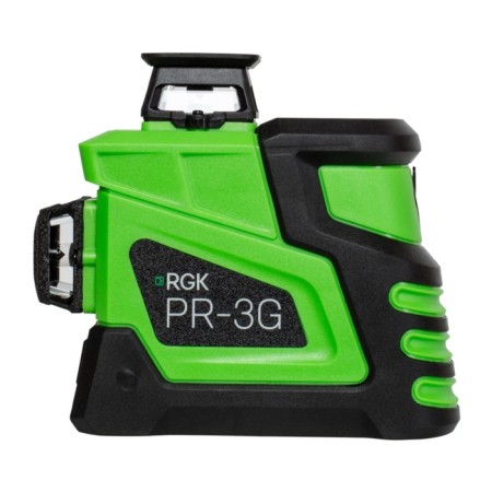 Laser level RGK PR-3G, 20 m, 360 °, 3 rays, 532 HM, 5/8 "-1