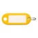 A set of key keycels, 10 pieces, 53 mm, yellow color