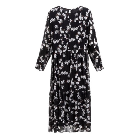 Women's dress Midy Mist Plus-Size, R.54, Black-9