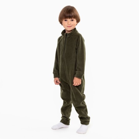 Overalls for a boy, khaki color, height 86-92 cm