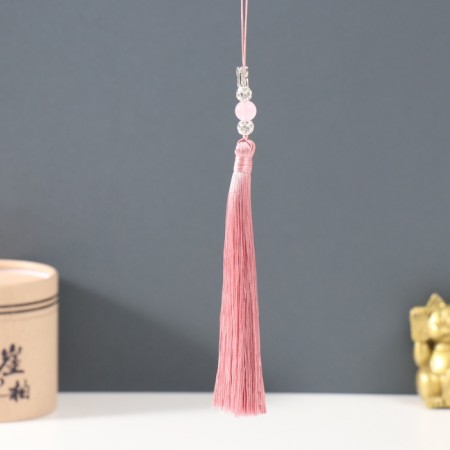 Textile suspension, metal "Butterfly" dusty rose 1x1.2x16.5 cm-1