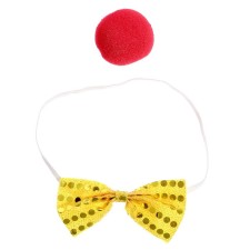 Clone carnival set, 2 items: nose, butterfly