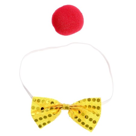 Clone carnival set, 2 items: nose, butterfly