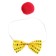 Clone carnival set, 2 items: nose, butterfly