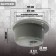 Curler for a kitchen made of stone Zein 30/Q8, D = 475 mm, round, overflow, dark gray color