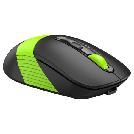 Mouse A4Tech FSTYLER FG10CS AIR Black/Green optical (2000DPI) Silent Wireless USB 1033858-3