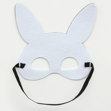 Carnival set "Nazi bunny": cloak, mask-10