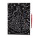 New Year's engraving "New Year! Snow Maiden in the forest ", with a metallic effect A4