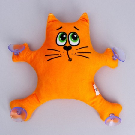 Auto -toe "Kotik", on suction cups, mix-3