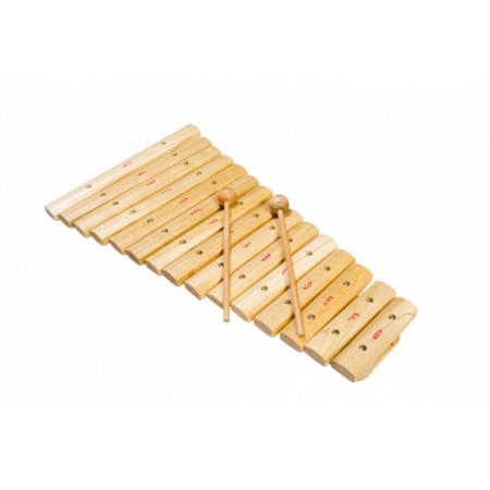 Flight FX-15N xylophone included: (15 notes)-1 pc., Sticks-2pcs. Composition: wood, metal