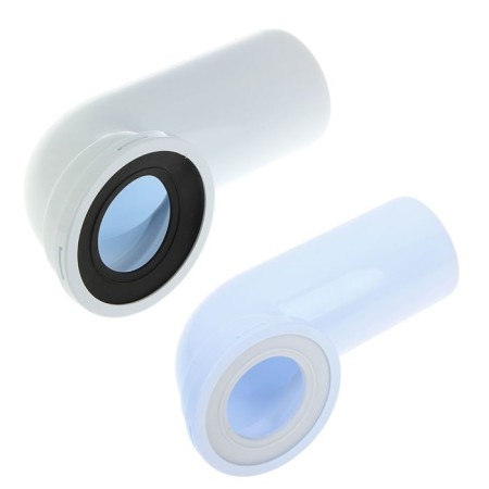 Fan pipe for the toilet "Ani Plast" W9220, 110 mm x 90 °