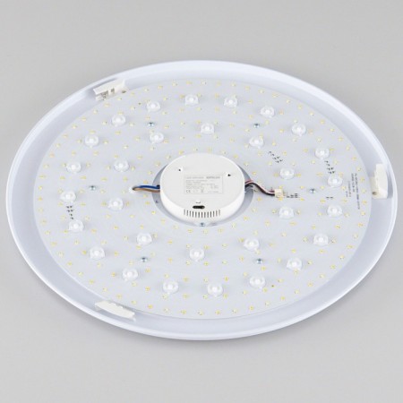 Lamp Citilux "Starlight" CL703A61G, 51.5x51.5x7.5 cm, 1x65W, LED, Gray Color.-38