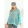 Female jumper, size 52, green color