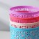 Arabesque storage basket, plastic, 10 × 10 × 12 cm, color mix
