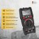 Multimeter Deli DL334302 102977, LCD display, AC/DC, 0.2 - 600 V
