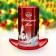New Year. Flays glazed "New Year Mix", in the cylinder, 200 g