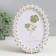 Photo frame plastic 13x18 cm "Gretta" White Pearl 15.3x19.5 cm