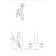 ESKO Dubai Di 54 bath mixer, with short surge, without accessories, black, chromium color 4736