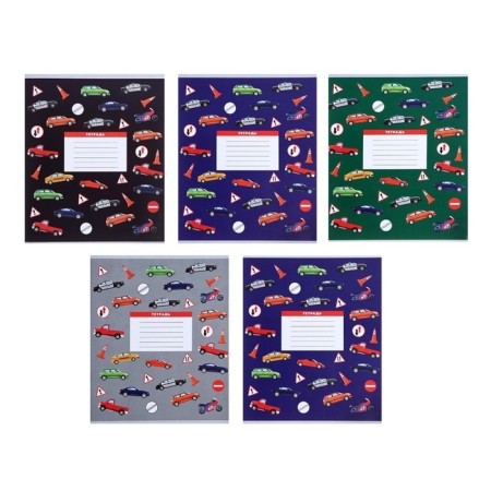 Notebook of 12 sheets in the Calligrata "Car" line, covered Cardboard, VD-LK, OFSET BOLK, Beliece 95%, MIX