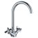 Rossinka RS42-72 kitchen mixer, two-handed, with high swiveling, color chromium