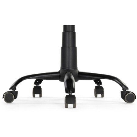 Computer chair thibault plastic/velor, black/chocolate 60x60x81 cm-7