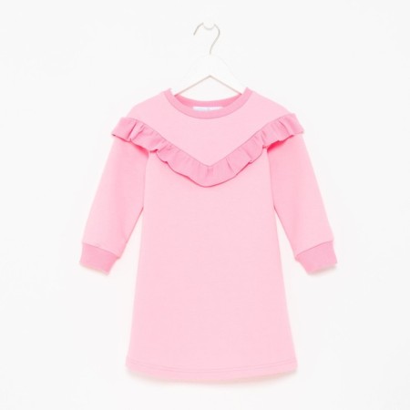 Платье для девочки KAFTAN "Basic line", размер 32 (110-116), цвет розовый-6