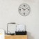 Wall clock, series: classic, smooth move, d-30.5 cm