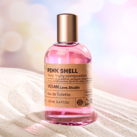 Women's toilet water Vegan Love Studio Pink Shell, 100 ml (based on Bombshell by Victoria´s (V.Secret)-1