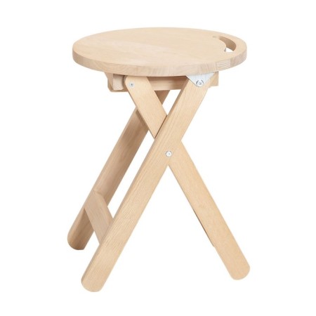 Folding stool, 350x390x445, varnish-3