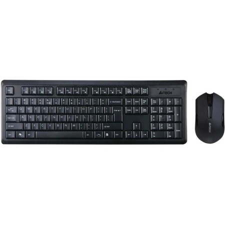 Keyboard + Mouse A4Tech V-Track 4200N Claw: Black Mouse: Black USB Wireless Multimedia 1029431