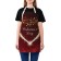 Apron kitchen with a photographic prior "Songs of the heart, adjustable, size OS
