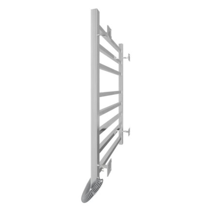 The electric heated towel -sprayer "Sanprise" Quadro P8, 500x800 mm, left/right, chrome-5