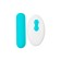 Vibroopul A-Toys TNIM, 6.5 cm, silicone, blue color