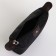 Cosmetic bag with lightning, black color