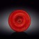 Deep plate Wilmax England Spiral, D = 24 cm, 200 ml, red color