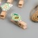 Decor for creativity tree "Procedic. Avocado and dancing" set of 10 pcs 3.9x2.3x1.2 cm