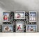 Photo frame plastic in 6 photos 10x15 cm "bush rose" dark silver 35.5x56.5x2 cm