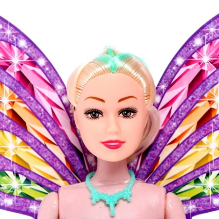 Fairytale doll "Butterfly", in a dress, mix-8