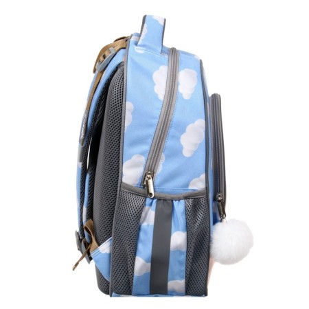 School backpack Erich Krause Ergoline 15l, 39 x 28 x 14 cm, ergonomic back, Cupids 56784-3