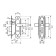 Sunnered castle with handles "Ptimash" Zv9-4.08, ZV9 Classic, White