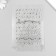 Stamp for creativity Silicon "English alphabet and twig" 16x11 cm